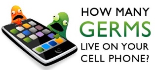 How many germs live on your screen?